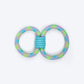 Dash Dog Double Tugger Rope Toy For Dog - Multicolor - Heads Up For Tails