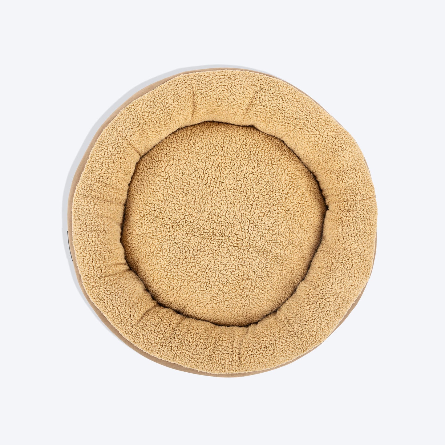 TLC Round Retreat Bed For Dog & Cat - Brown - Heads Up For Tails