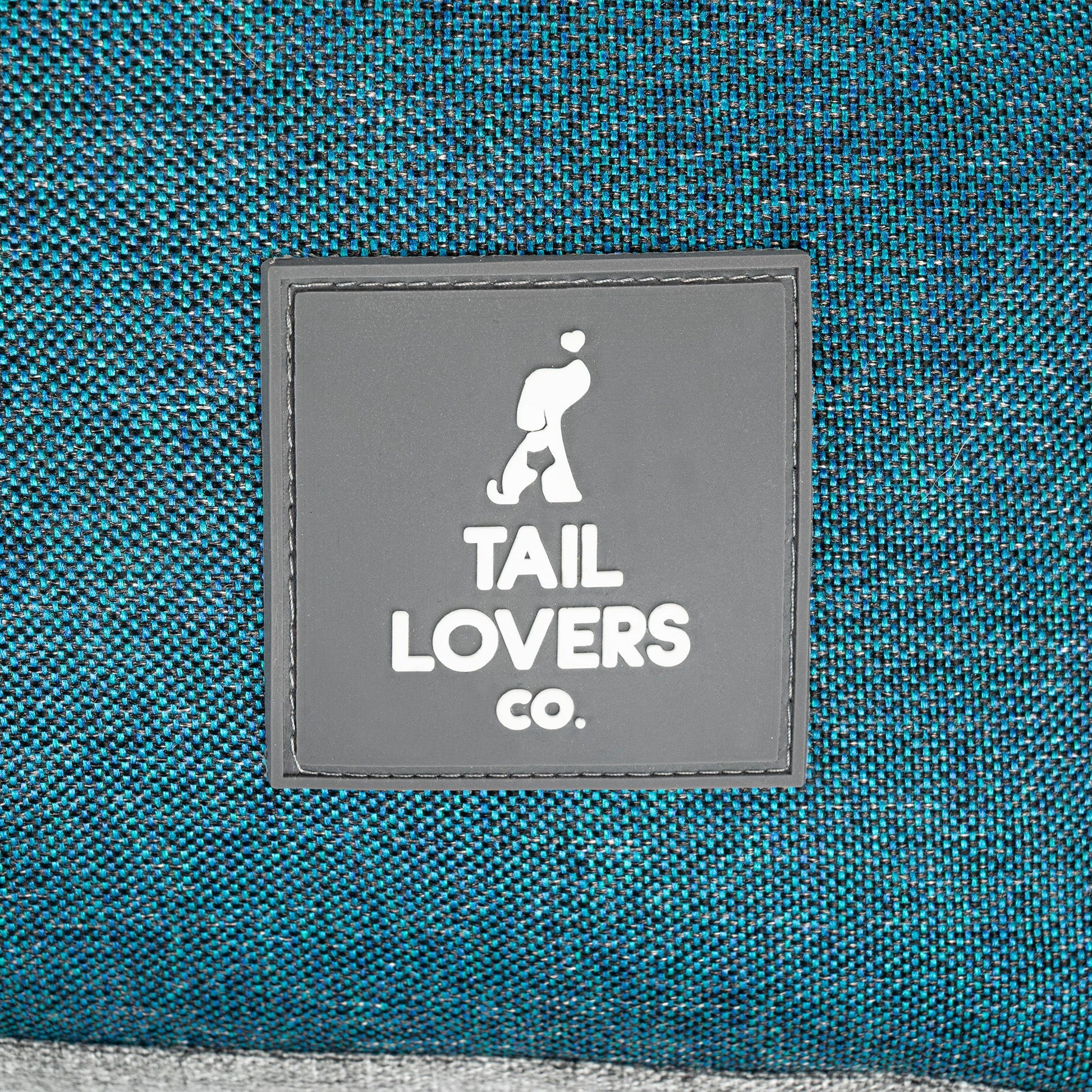 TLC Flat Haven Bed For Dog - Teal Blue - Heads Up For Tails