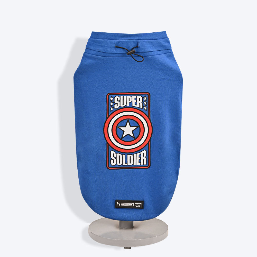 HUFT XÂ©Marvel T-Shirt For Dogs - Blue-1
