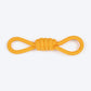 Dash Dog Tugster Rope Toy For Dog - Yellow & Orange - Heads Up For Tails