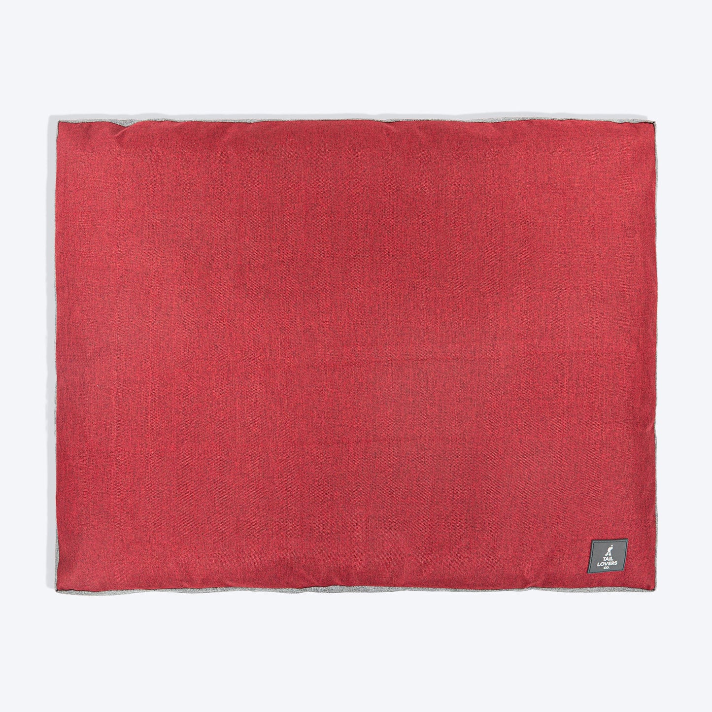 TLC Flat Haven Bed For Dog - Red - Heads Up For Tails