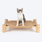 HUFT Elevated Cot Bed For Cat - Brown - Heads Up For Tails