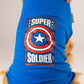 HUFT XÂ©Marvel T-Shirt For Dogs - Blue - Heads Up For Tails