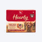 Hearty Chunky Chicken & Liver in Gravy dog wet food by Heads Up for Tails, 70 g, suitable for dogs over 3 months.