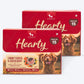 Hearty Chunky Chicken & Liver in Gravy dog wet food by Heads Up for Tails, 70 g, suitable for dogs over 3 months.