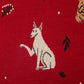 HUFT Bloom Buddies Blanket For Dog & Cat - Red - Heads Up For Tails