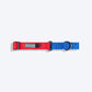 HUFT Martingale Collar For Dog - Crimson Red & Cobalt Blue - Heads Up For Tails