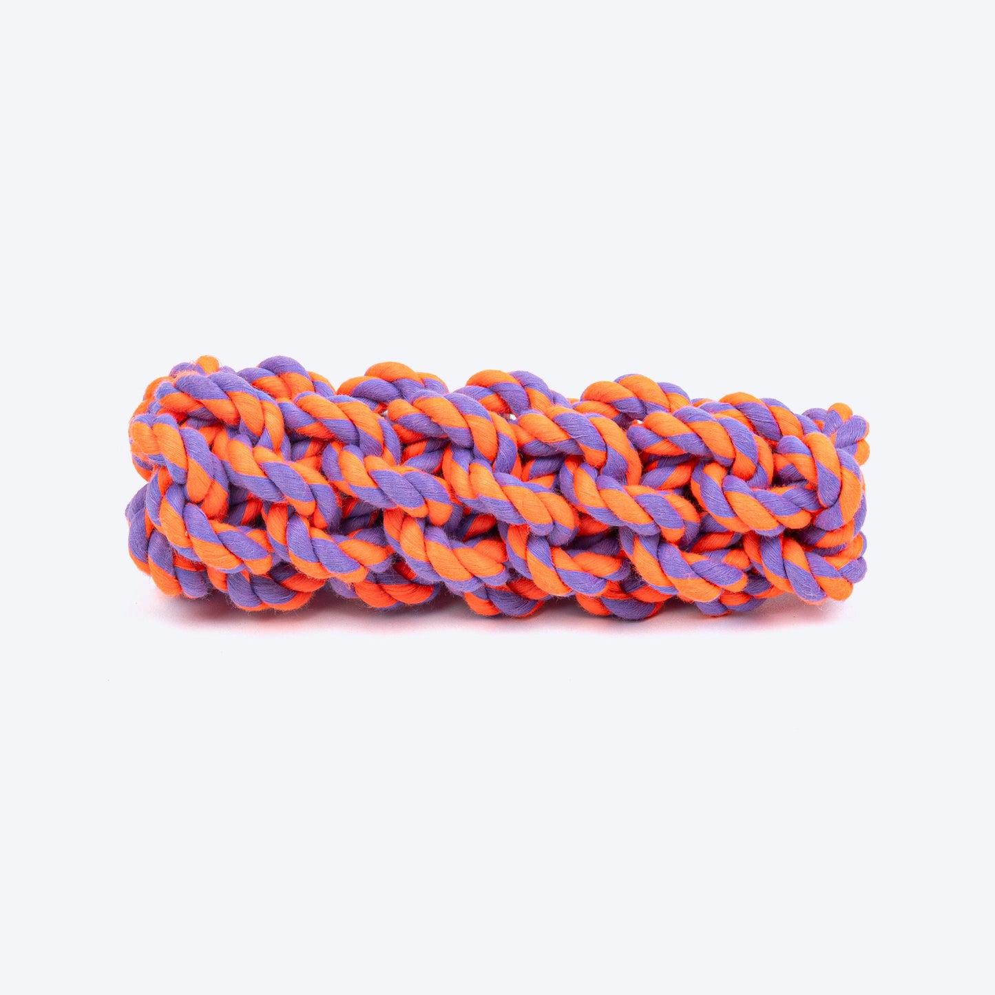 HUFT Tuggables Rope Toy For Dog - Orange & Purple - Heads Up For Tails