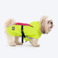 HUFT Neon Shower Dog Raincoat - Neon Green & Pink - Heads Up For Tails