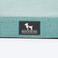 HUFT Personalised Warm Hug Orthopedic Sofa Bed For Dog - Blue - Heads Up For Tails