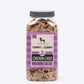 HUFT Yummy in my Tummy Chicken Liver Dog Biscuits, 800g, gluten-free, gently baked, in a clear jar