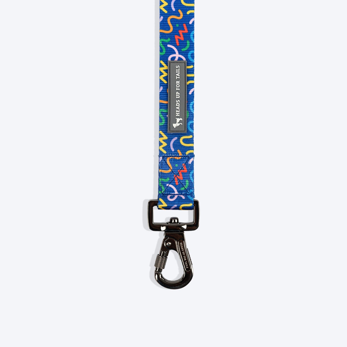 HUFT Scribble Dribble Leash For Dog â€“ Blue - Heads Up For Tails