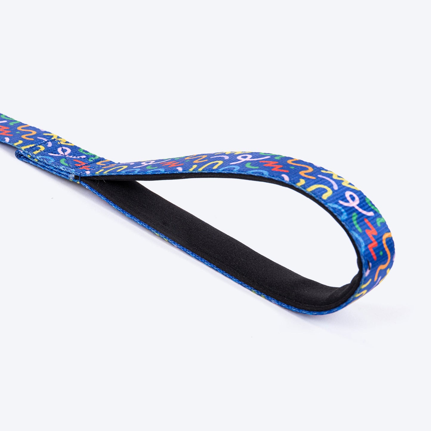 HUFT Scribble Dribble Leash For Dog â€“ Blue - Heads Up For Tails
