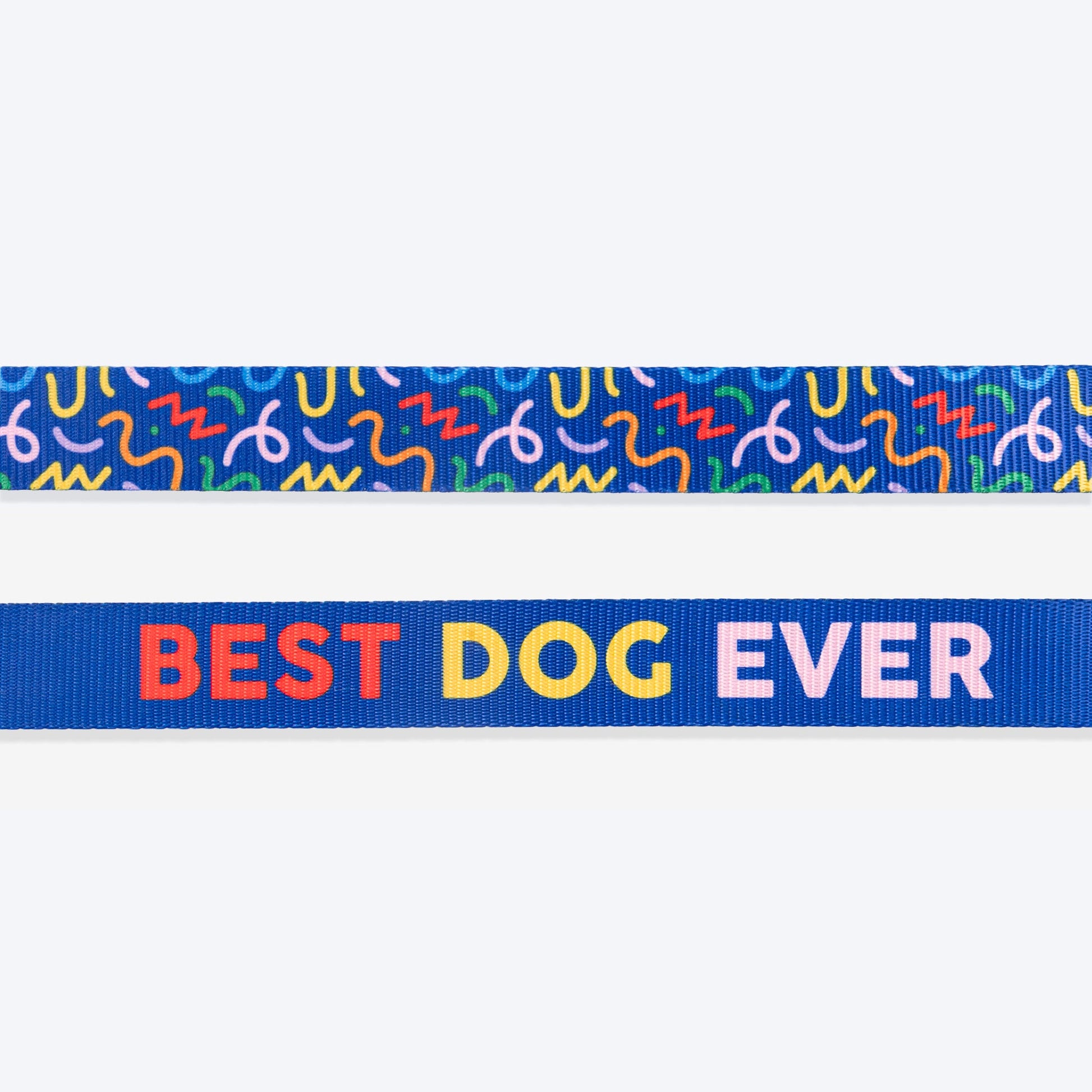 HUFT Scribble Dribble Leash For Dog â€“ Blue - Heads Up For Tails