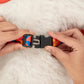 HUFT Dynamic Chevron Adjustable Harness For Dog - Red & Yellow - Heads Up For Tails