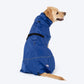 Dash Dog DewDrop Raincoat For Dog - Navy Blue - Heads Up For Tails
