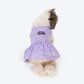 HUFT Go Gingham Dress For Dog - Purple - Heads Up For Tails