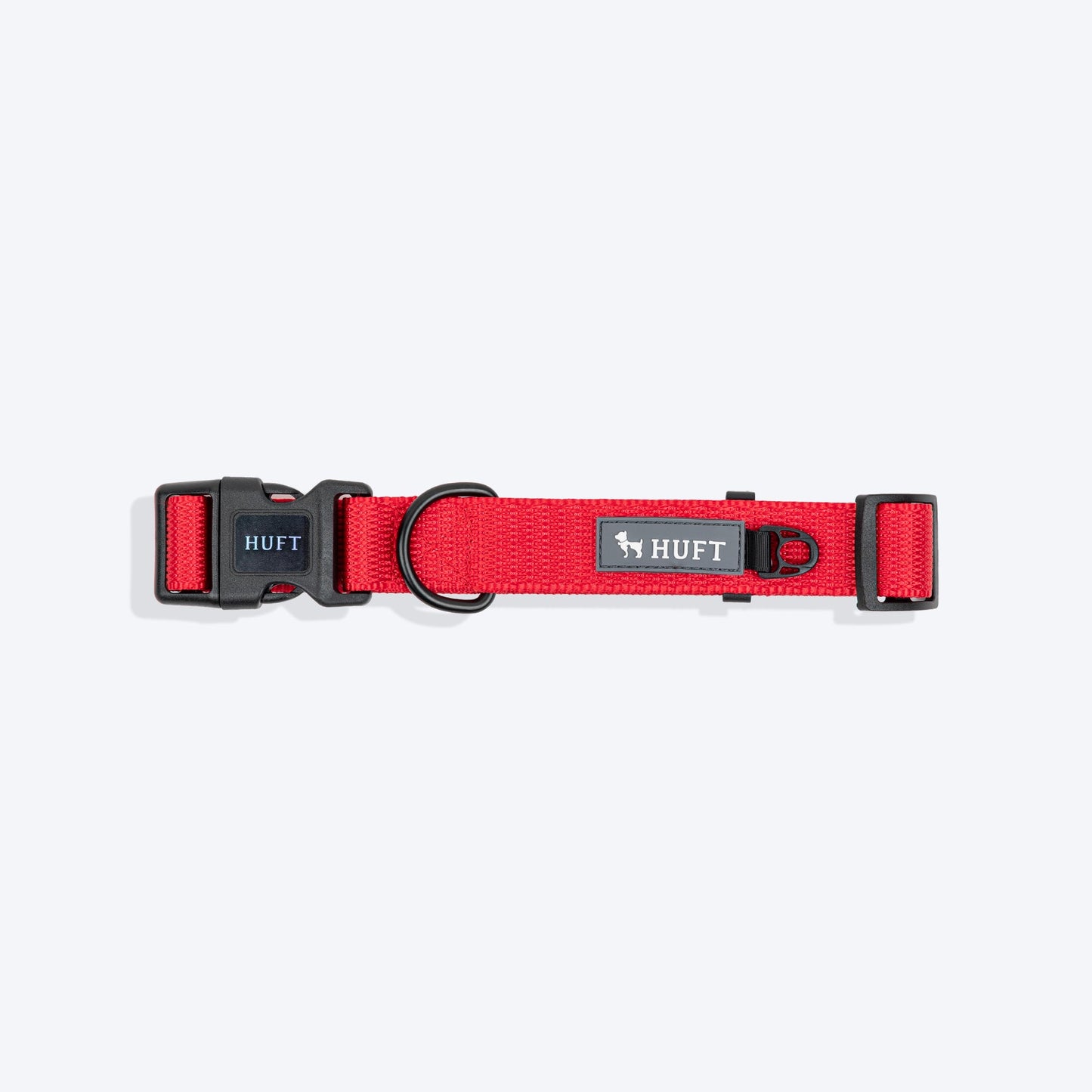 HUFT Classic Collar For Dog - Cherry Red - Heads Up For Tails