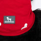 HUFT Lovers Printed T-Shirt For Dog - Red - Heads Up For Tails
