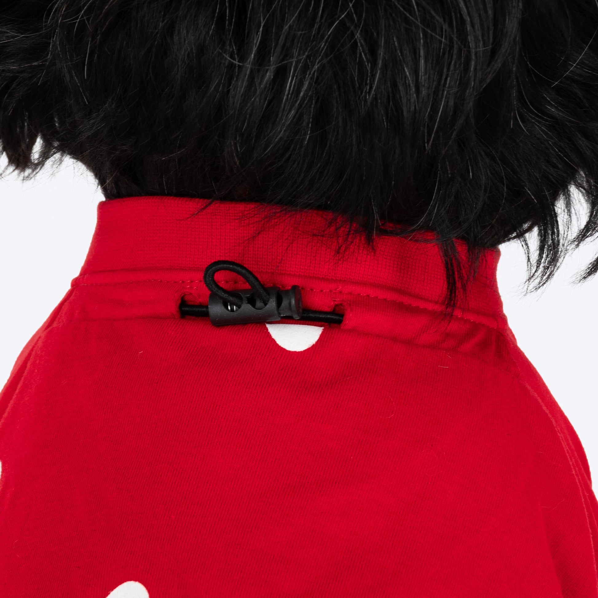 HUFT Lovers Printed T-Shirt For Dog - Red - Heads Up For Tails