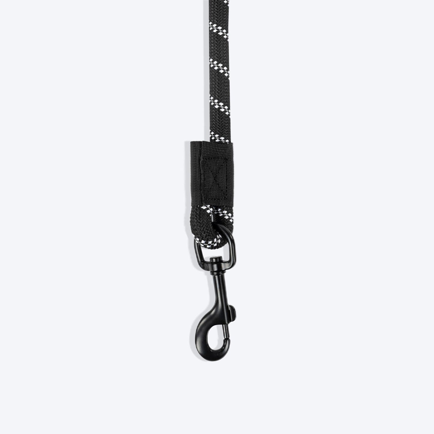 HUFT Classic Rope Leash For Dog - Black - 5 ft - Heads Up For Tails