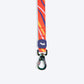 Dash Dog Radiant Blaze Dual Handle Leash For Dog - Orange - Heads Up For Tails