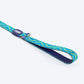 Dash Dog Vector Dual Handle Leash For Dog - Aqua Blue - Heads Up For Tails