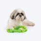 HUFT Tuggables Pull & Play Bungee Rope Toy For Dog - Light Green - Heads Up For Tails