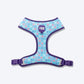 Dash Dog Circle Double Harness - Aqua Blue & Lavender - Heads Up For Tails