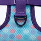 Dash Dog Circle Double Harness - Aqua Blue & Lavender - Heads Up For Tails