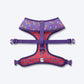 Dash Dog Circle Double Harness - Violet & Red - Heads Up For Tails