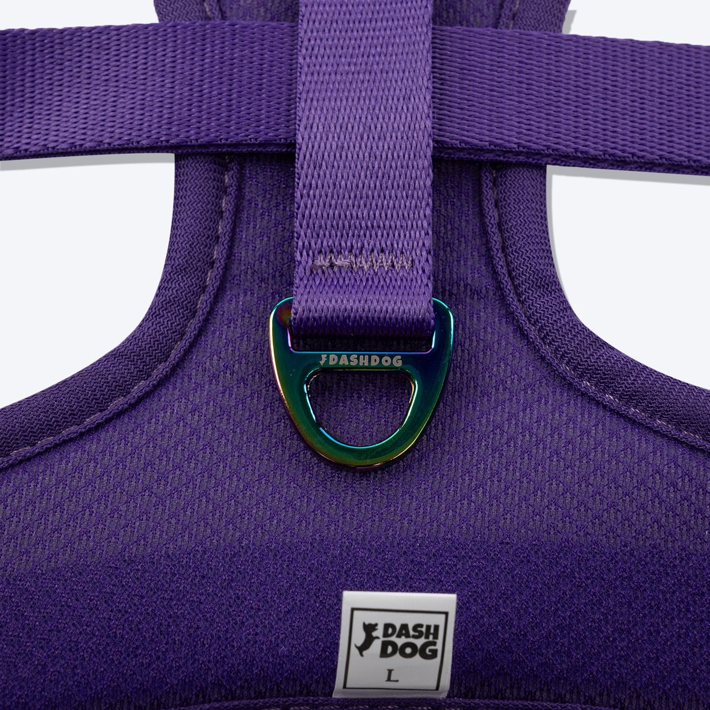 Dash Dog Flow Easy Walk Harness - Aqua Blue & Pink - Heads Up For Tails