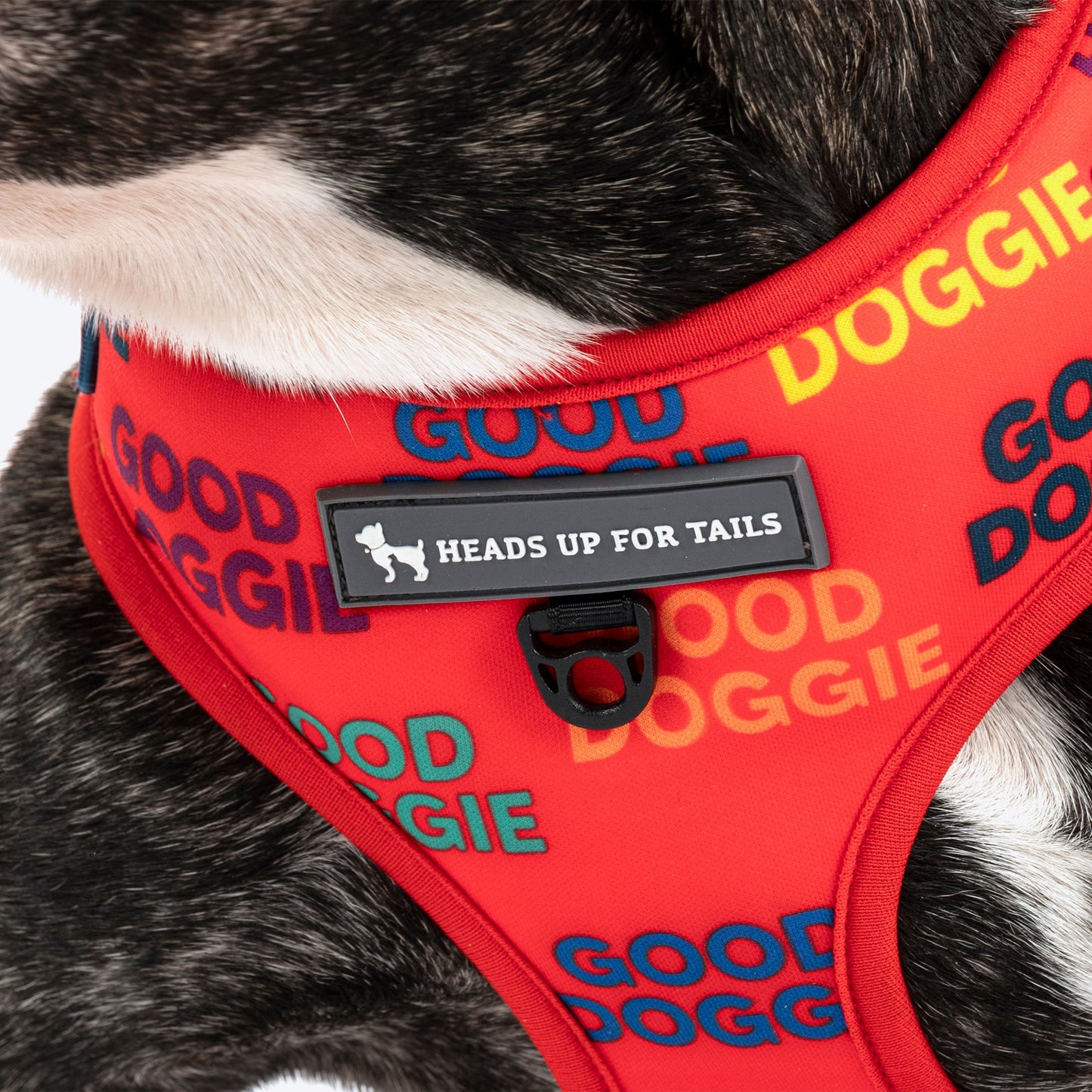 HUFT Good Doggie Adjustable Harness For Dog - Multicolor - Heads Up For Tails