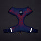 Dash Dog Chevron Easy Walk Harness For Dog - Purple - Heads Up For Tails