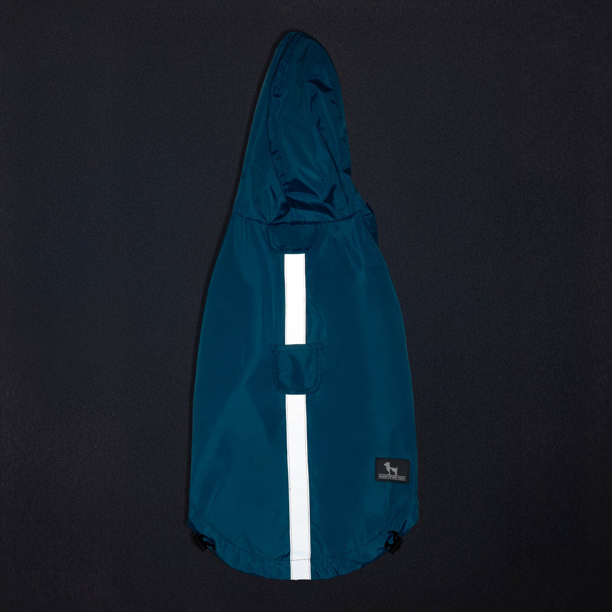 HUFT Magical Mist Raincoat With Harness Opening For Dog - Sky Blue - Heads Up For Tails