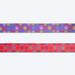 Dash Dog Circle Printed Leash - Violet & Red - Heads Up For Tails