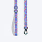 Dash Dog Circle Print Leash - Violet & Red - Heads Up For Tails
