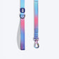 Dash Dog Flow Print Leash - Pink & Aqua Blue - Heads Up For Tails