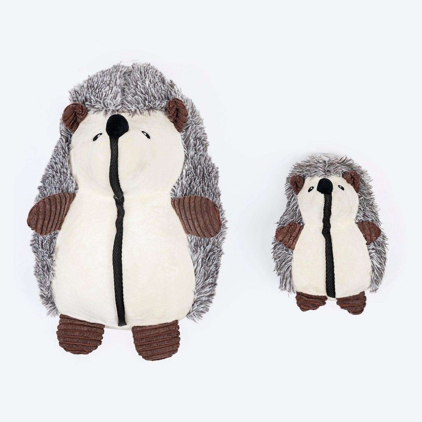 Dash Dog Harry The Hedgehog Toy For Dog - Grey - Heads Up For Tails