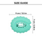Dash Dog Power Ring Chew Toy For Dog - Teal - Heads Up For Tails