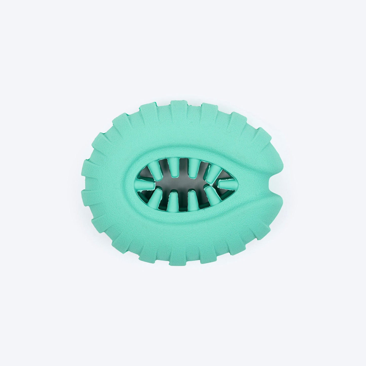 Dash Dog Power Ring Chew Toy For Dog - Teal - Heads Up For Tails