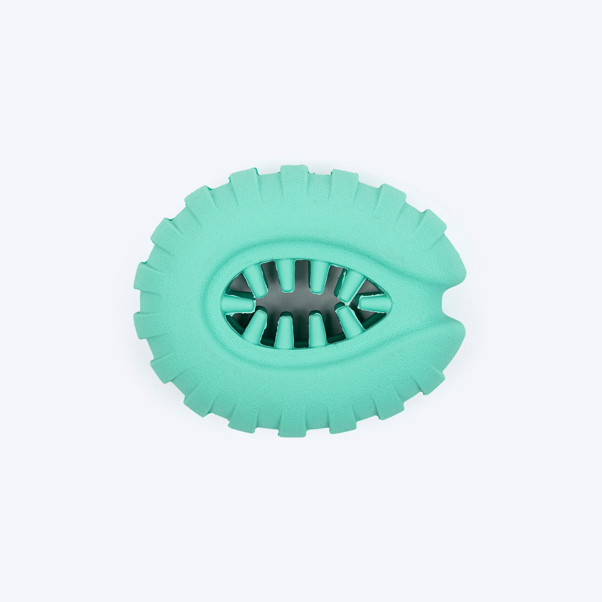 Dash Dog Power Ring Chew Toy For Dog - Teal - Heads Up For Tails