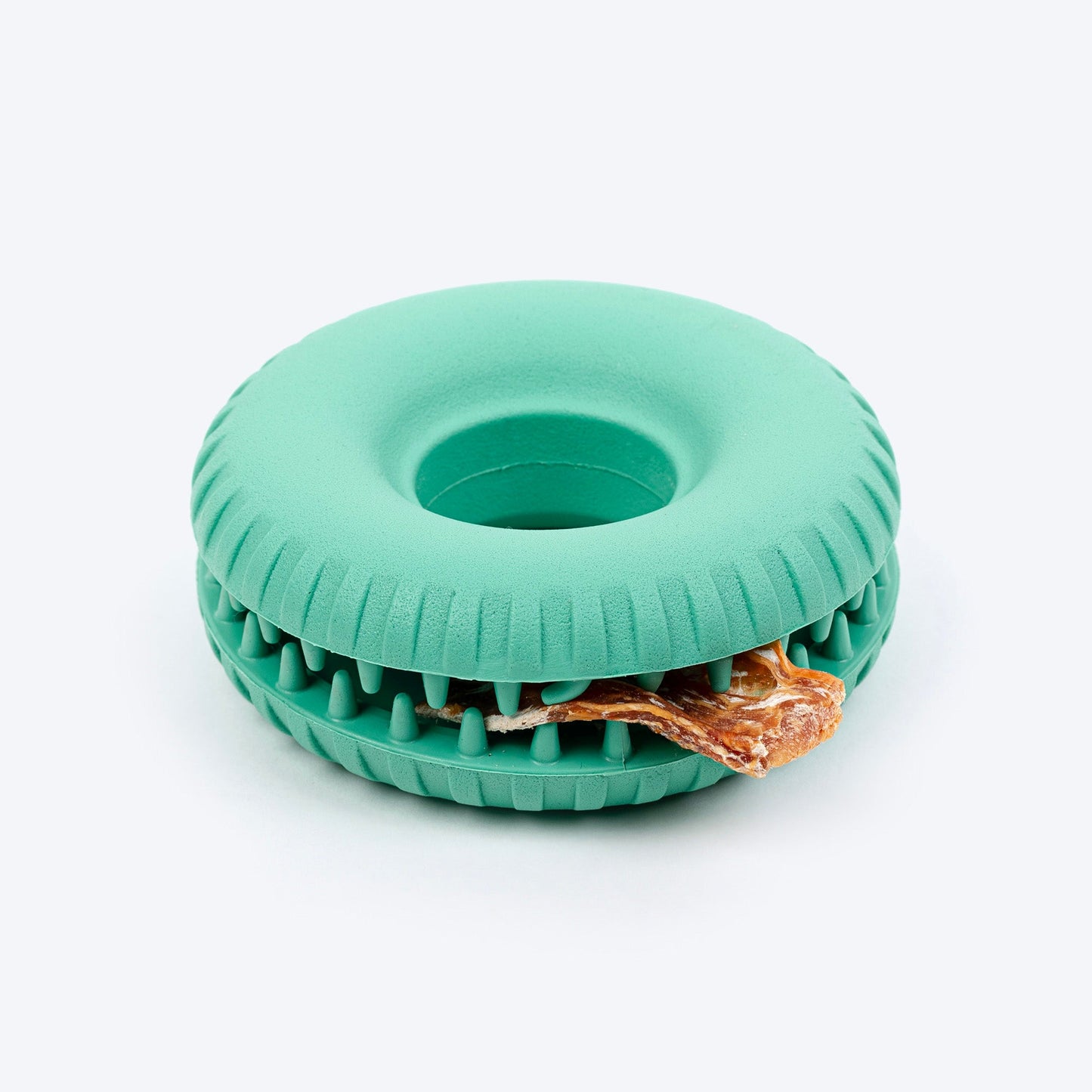 Dash Dog Roll & Chew Tyre Toy For Dog - Teal - Heads Up For Tails