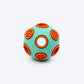 Dash Dog Toss â€˜nâ€™ Treat Ball Chew Toy For Dog - Blue & Orange - S - Heads Up For Tails