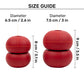 Dash Dog Twist 'n' Chew Toy For Dog - Red - Heads Up For Tails
