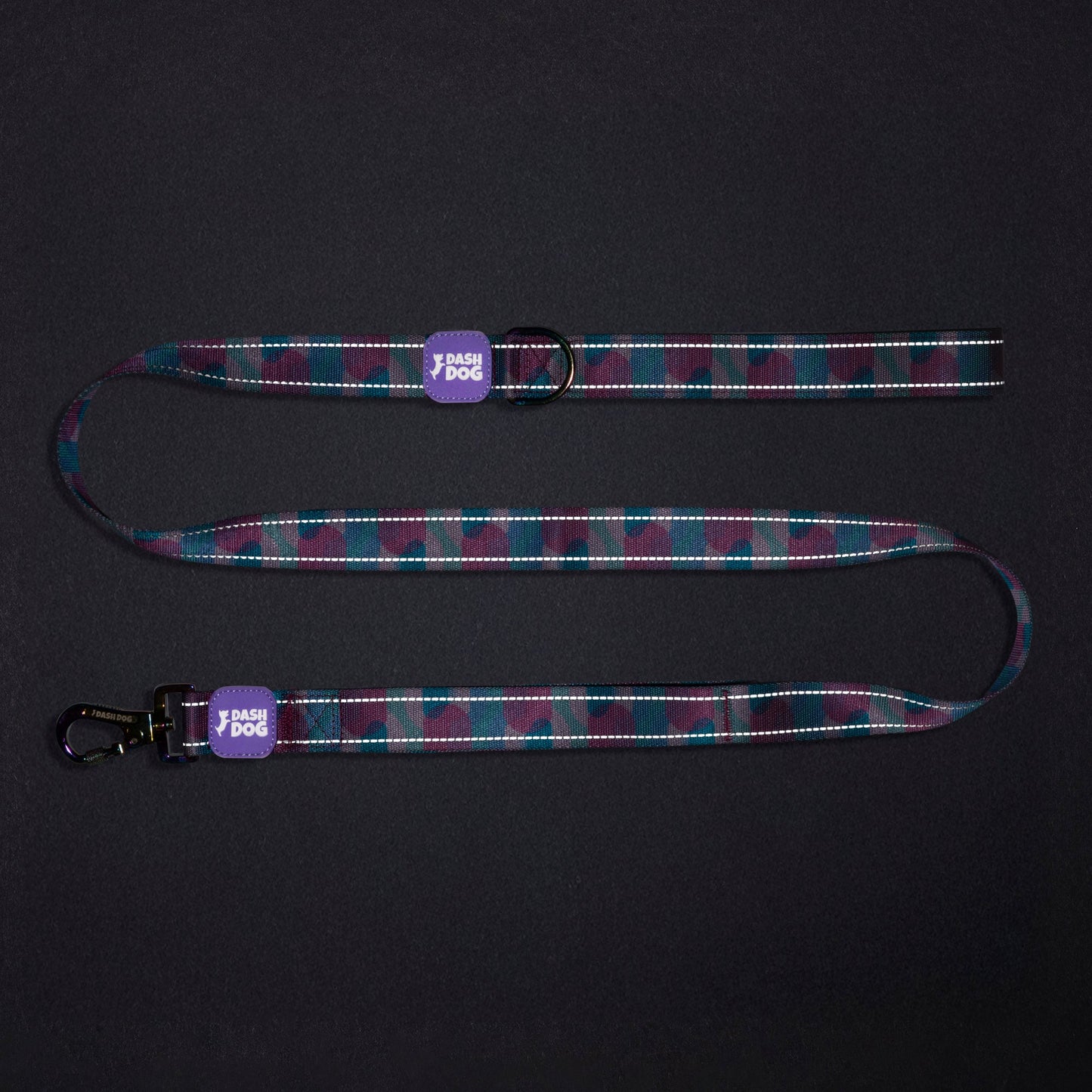 Dash Dog Galaxy Dual Handle Leash For Dog - Purple_13