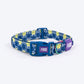 Dash Dog Wildcrest Padded Collar For Dog - Blue & Neon Green_01