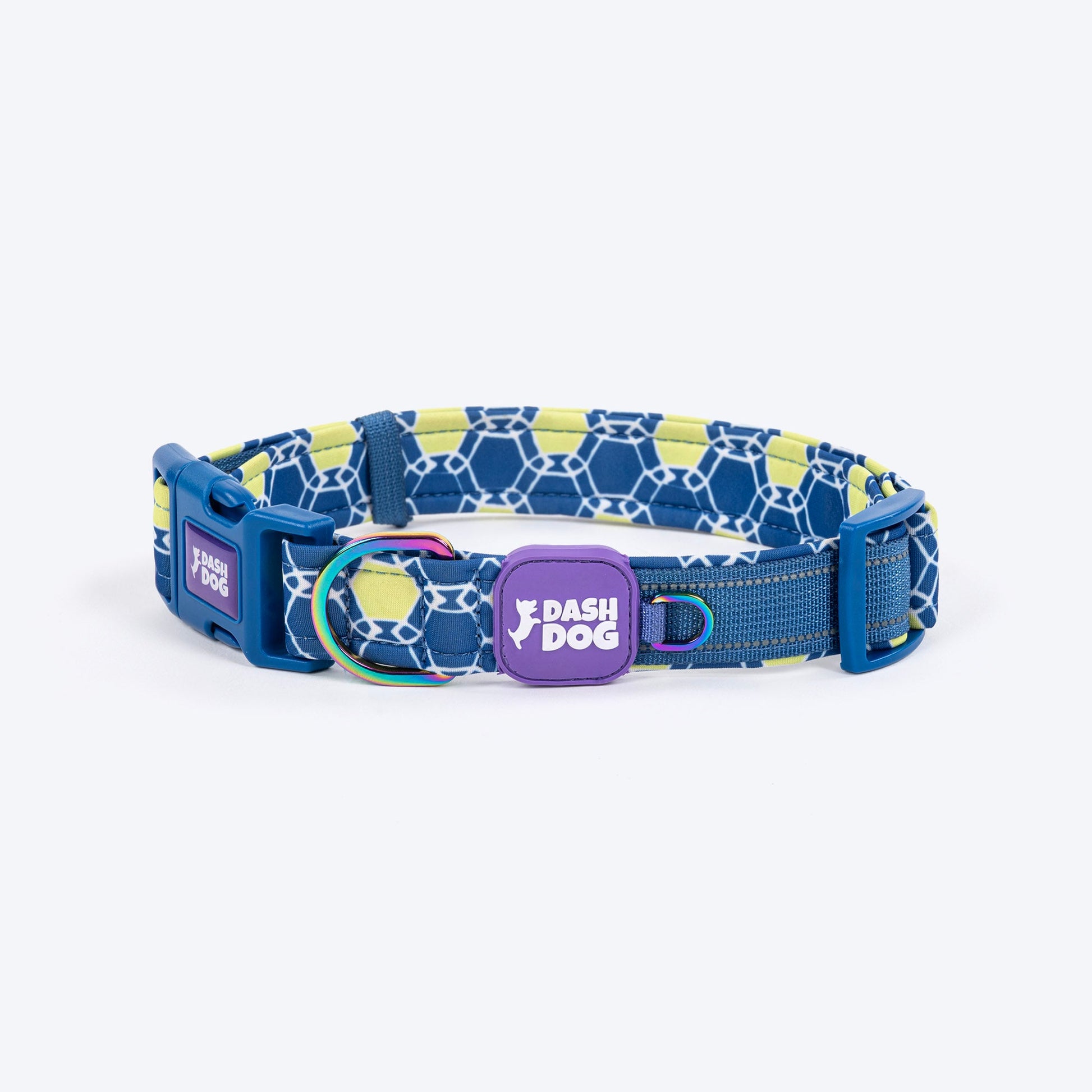 Dash_Dog_Wildcrest_Padded_Collar_For_Dog_-_Blue_Neon_Green_08