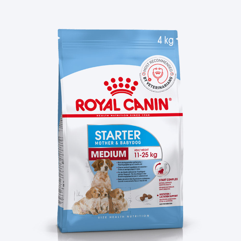Royal Canin Medium Starter Dry Dog Food - Heads Up For Tails